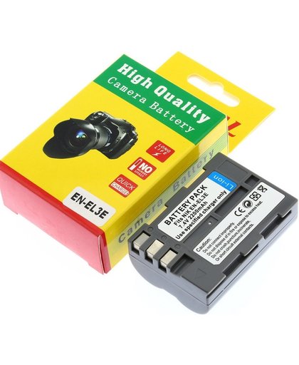 Camera Batterij Accu EN-EL3e 2200mAh Nikon D90 D700 D300