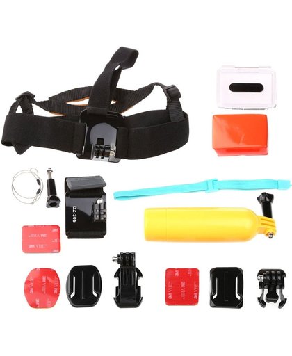 Dazzne 7 in 1 watersport accessoire set voor GoPro Hero 4 / 3+ / 3 / 2 Accessoire Kit (KT-114)