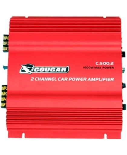 Cougar C500-2 2.0 Auto Bedraad Rood audio versterker