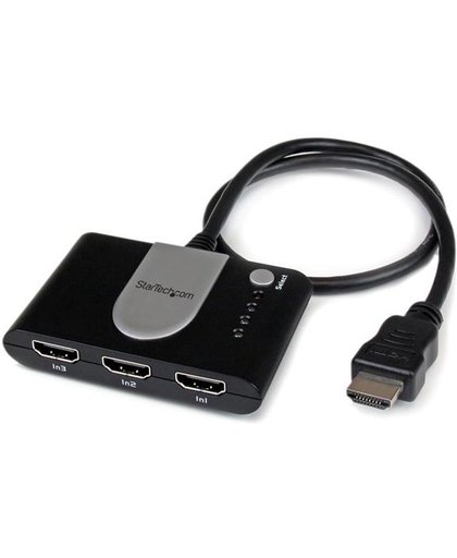 StarTech.com 3-poorts HDMI autoswitch met IR-afstandsbediening