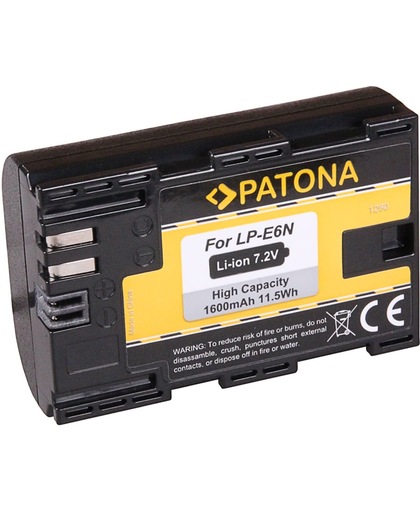 PATONA Battery f. Canon LP-E6N LPE6N EOS 80D 7D 70D 6D 60D Mark II Mark III R5D