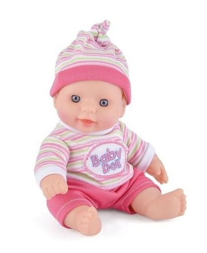 Toyrific Snuggles babypop meisje roze 22 cm