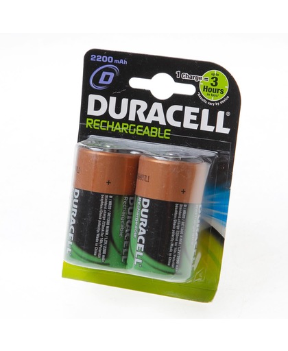 Duracell Batterij GP oplaadbaar lr20 D blister van 2 batterijen