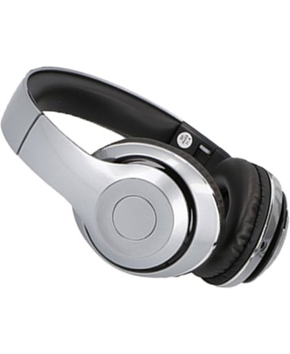 Soundlogic Bluetooth koptelefoon - Draadloos bellen en muziek luisteren - Zilver -