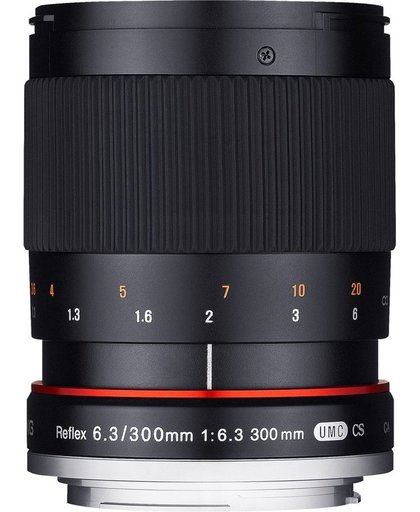 Samyang 300mm F6.3 ED UMC CS - Prime lens - geschikt voor Canon Systeemcamera - Zwart