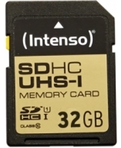 Intenso 32GB SDHC 32GB SDHC UHS Klasse 10 flashgeheugen