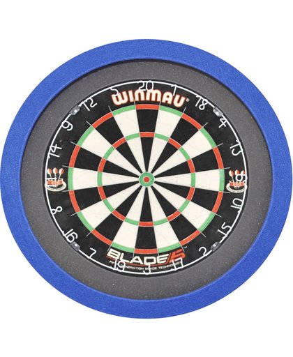 TCB X-Ray Led-verlichting surround - zwart-blauw - dartverlichting - dartbord surround - beschermring - dart verlichting