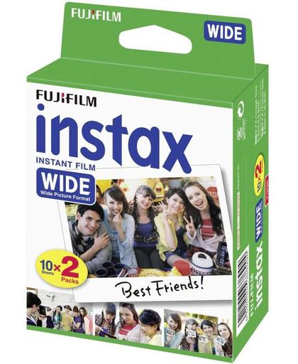 Fujifilm Instax wide film glans - 2x10 pak (niet voor instax mini)