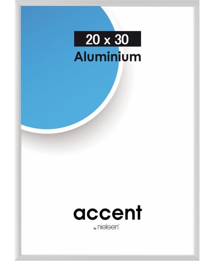 Nielsen Accent 20x30 aluminium zilver mat 53524