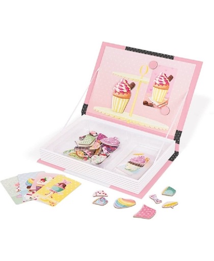Janod Magnetibook - cup cakes