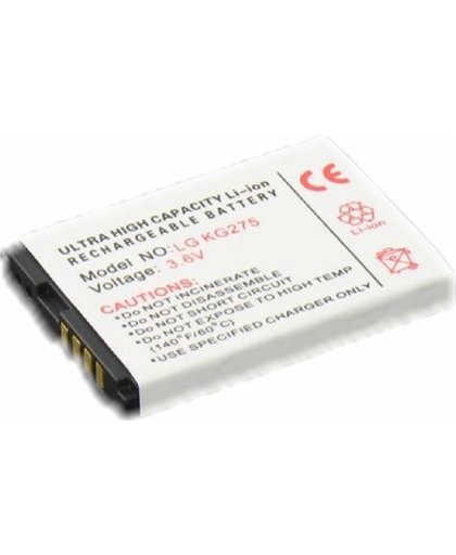 Accu Batterij compatible met LG KF510 / KG275