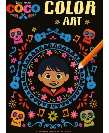 Disney kleurboek Color Art Coco 30 cm
