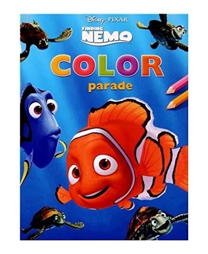 Disney kleurboek Color Parade Finding Nemo 3D 28 cm