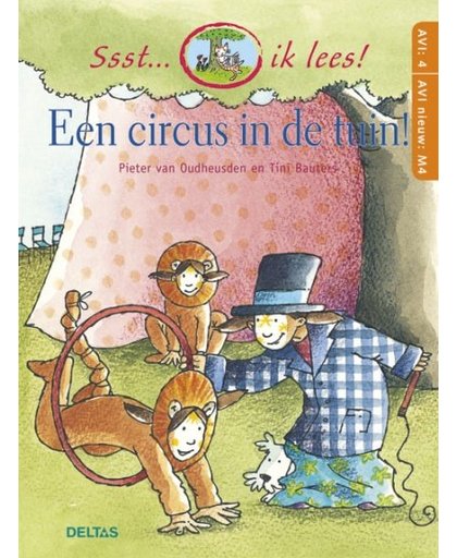 Deltas leren lezen Een circus in de tuin! AVI: 4/M4 21 cm