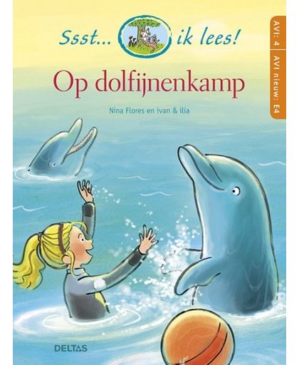 Deltas leren lezen Op dolfijnenkamp AVI: 4/E4 21 cm