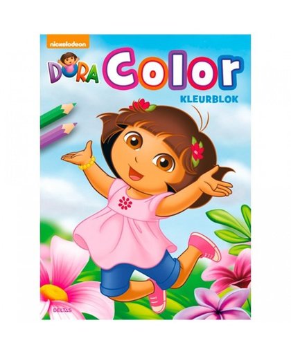 Nickelodeon kleurboek Dora Color 30 cm