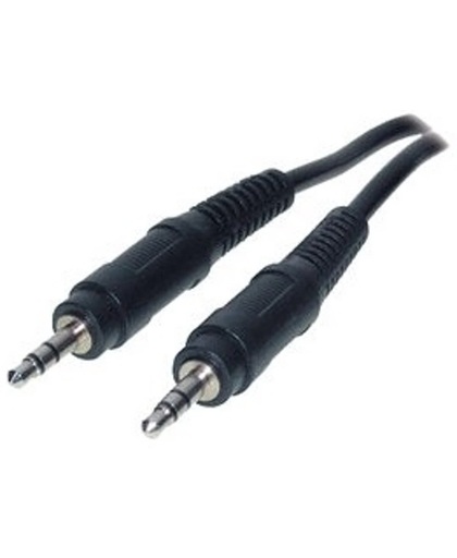 S-Conn 0.5m 3.5mm 0.5m 3.5mm 3.5mm Zwart audio kabel