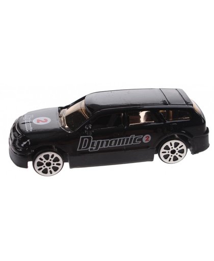 Johntoy schaalmodel Super Cars die cast 7 cm zwart