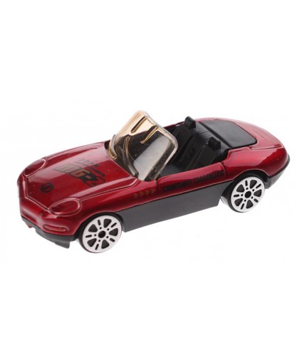 Johntoy schaalmodel Super Cars die cast rood 7 cm