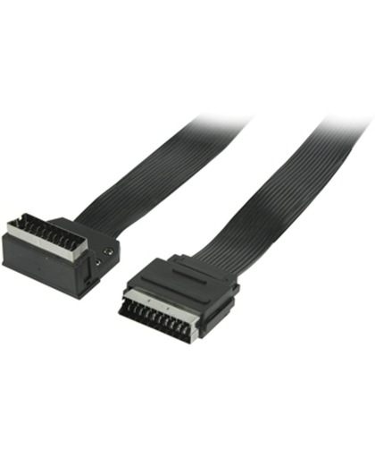 Valueline VLVP31035B30 3m SCART (21-pin) SCART (21-pin) Zwart SCART-kabel