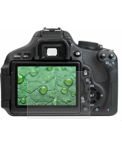 PULUZ Camera 2.5D Curved Edge 9H Surface Hardness Tempered Glass Screen beschermings voor Canon 650D / 70D / 700D / 750D / 760D / 80D