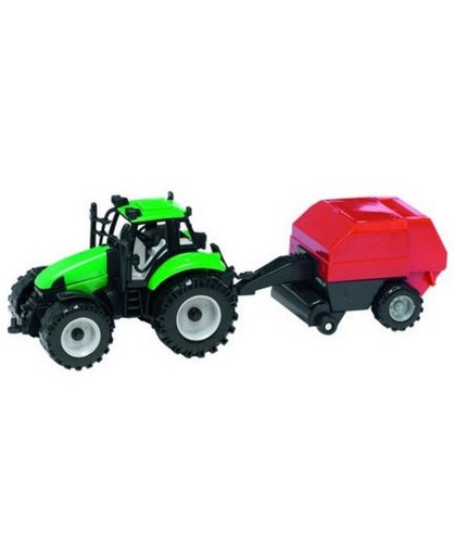 Gearbox Tractor met grasperser groen