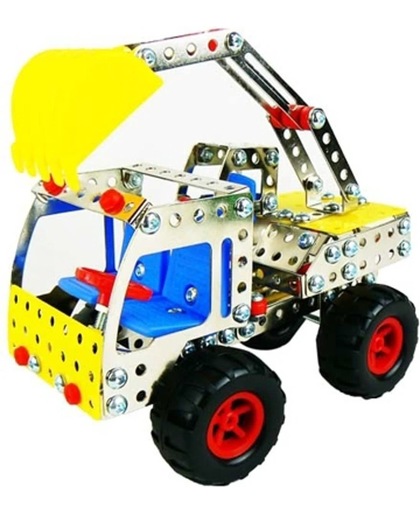 DIY Developmental Toys Puzzle Metal Excavation Vehicles,239pcs