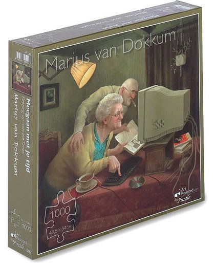 Marius van Dokkum - Meegaan met je tijd Puzzel 1000 Stukjes