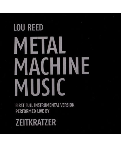 Play Lou Reed- Metal Machine Music