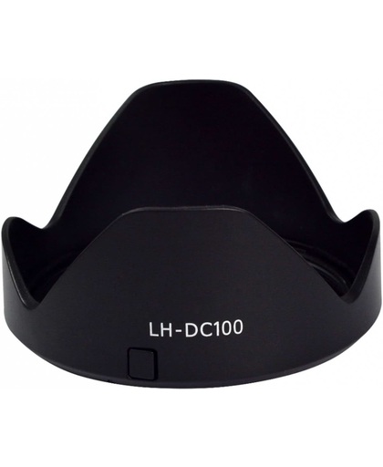 Zonnekap type LH-DC100 / Lenshood voor Canon objectief (Huismerk)