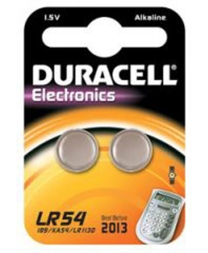 Duracell LR54 Alkaline 1.5V niet-oplaadbare batterij