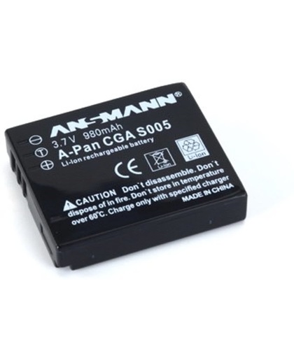 Ansmann A-Pan CGA-S005 3.7V 1150mAh batterij voor Panasonic LX2 / FX50 / FX07 / FX12 / F10