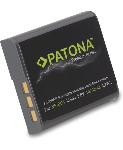 PATONA Premium Batteryf. Sony NP-BG1 CyberShot DSC H55 DSC H70 DSC H90
