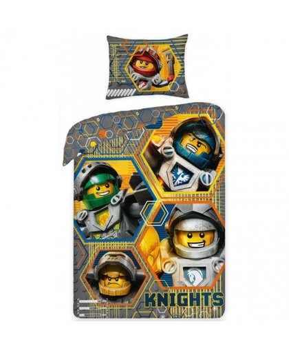 LEGO Nexo Knights hero dekbedovertrek 140 x 200 cm