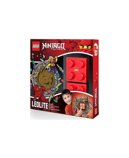 LEGO Ninjago: nachtlamp Kai rood