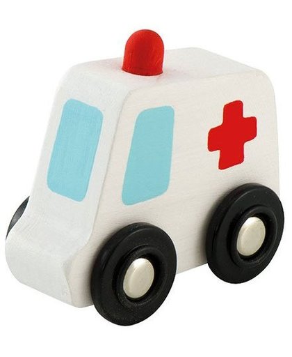Sevi ambulance mini wit 7 cm