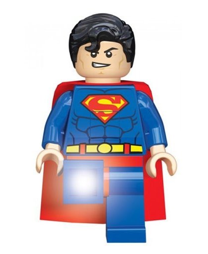 LEGO Super Heroes: Superman LED zaklamp 20 cm