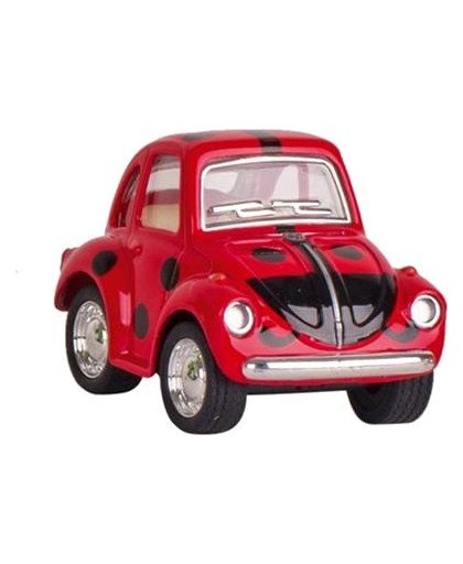 Goki miniatuuurauto VW Beetle rood 5 cm