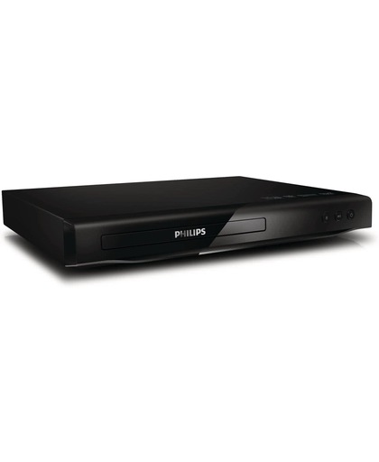 Philips 2000 series DVP2800/05 DVD/Blu-ray-speler DVD speler Zwart