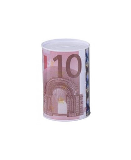 Amigo spaarpot 10 euro rood 13 cm