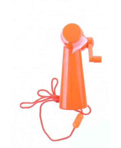 Toi Toys handventilator met koord 10 x 8 x 3 cm oranje