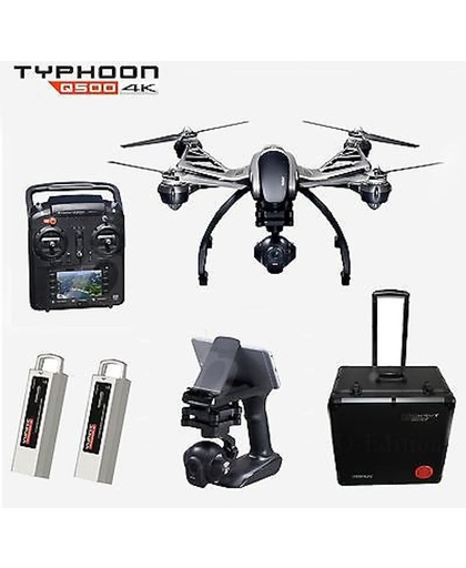 Yuneec Typhoon 4K camera-drone Zwart 4 propellers 12 MP 3840 x 2160 Pixels 5400 mAh