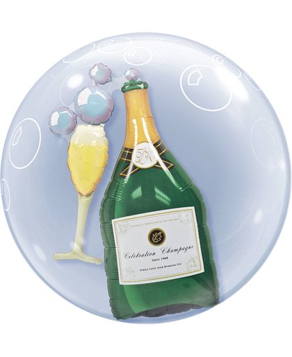 Champagne Fles Bubbles Ballon 61cm