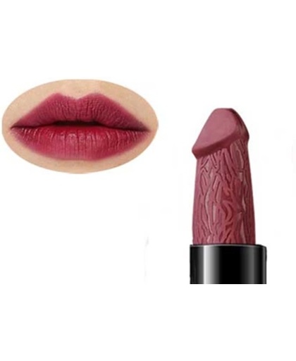 Piemel lipstick #6 - erotisch product - grappig om te geven - vrijgezellenfeest - paars