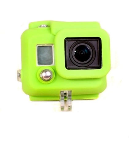 Gopro Hero 4 Silicone Case Hoes Groen