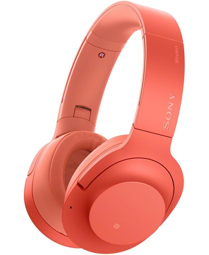 Sony h.ear on 2 Wireless NC Rood Circumaural Hoofdband koptelefoon