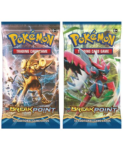 2 pakjes Pokemon Kaarten - Break Point