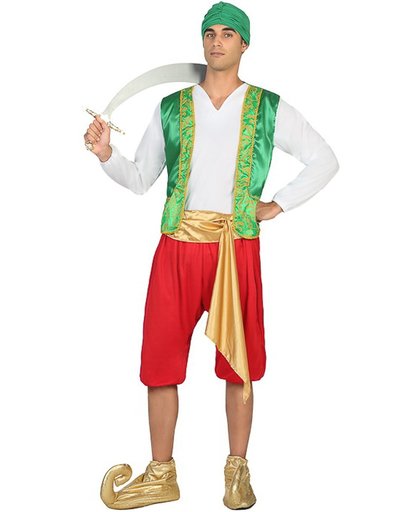 Verkleedkleding voor volwassenen - Arabische Man Greed/Red - Maat XL