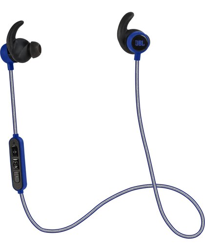 JBL Reflect Mini Bluetooth - Draadloze sport oordopjes met Mic - Blauw