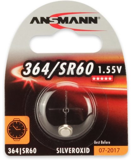 Ansmann horloge batterij Silveroxid 1.55V SR60/364